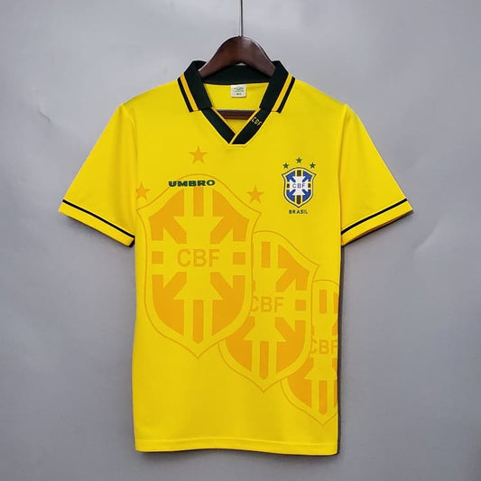 1994 Brazil Home Kit - Retro Classic Kits