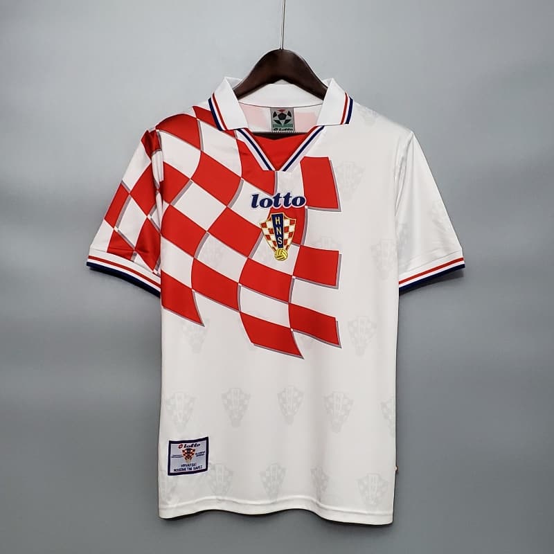 1998 Croatia Away Kit - Retro Classic Kits