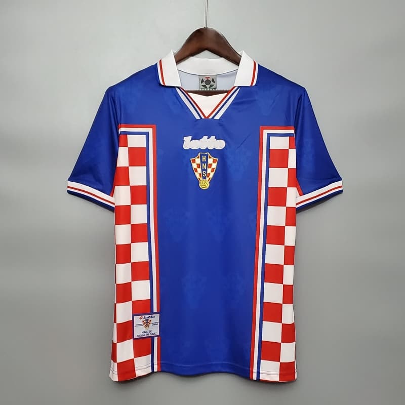 1998 Croatia Home Kit - Retro Classic Kits