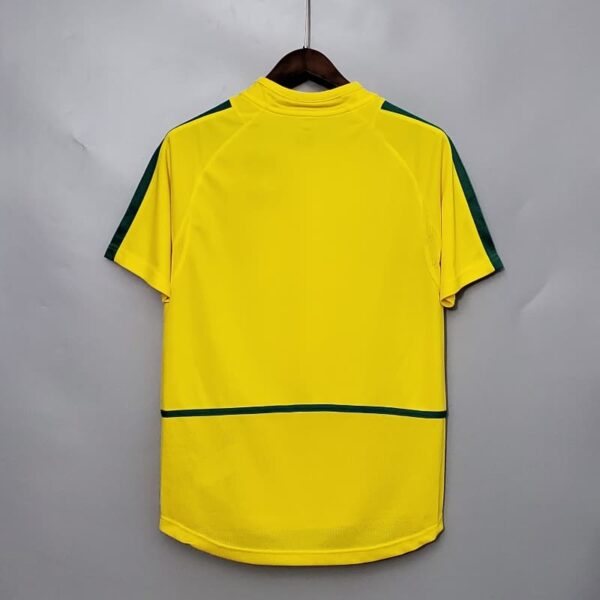 2002 Brazil Home Kit - Retro Classic Kits