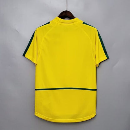 2002 Brazil Home Kit - Retro Classic Kits
