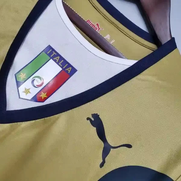 2006 Italy Goalkeeper Shirt - Retro Classic Kits