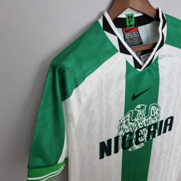 1996 Nigeria Away Shirt - Retro Classic Kits