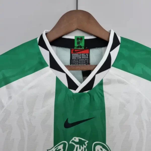 1996 Nigeria Away Shirt - Retro Classic Kits