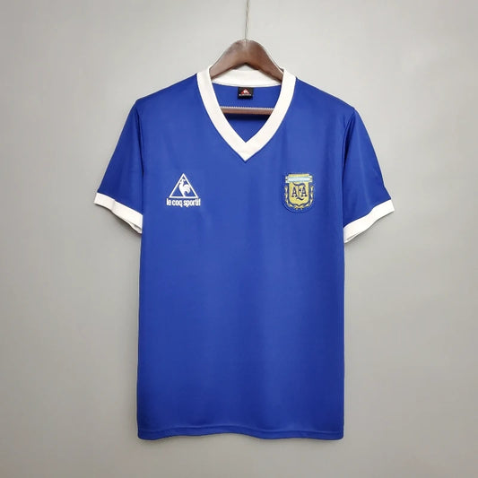1986 Argentina Away Kit - Retro Classic Kits