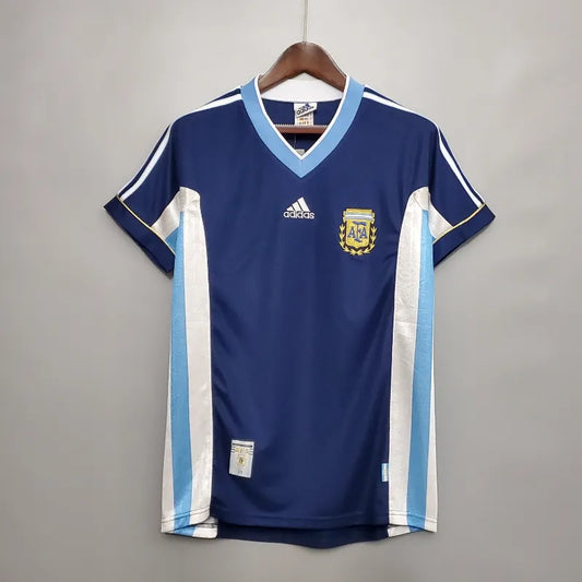 1998 Argentina Away Kit - Retro Classic Kits