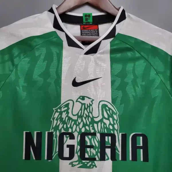 1996 Nigeria Home Shirt - Retro Classic Kits