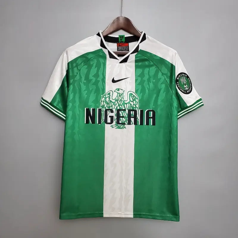 1996 Nigeria Home Shirt - Retro Classic Kits