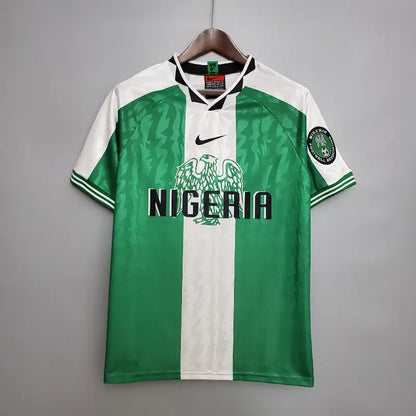 1996 Nigeria Home Shirt - Retro Classic Kits