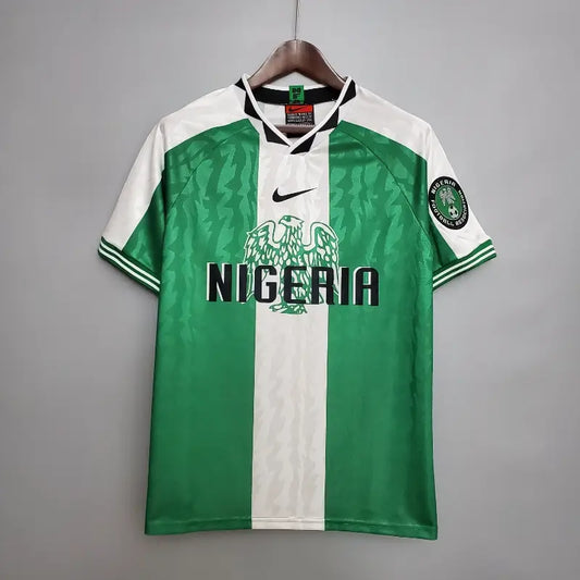 1996 Nigeria Home Shirt - Retro Classic Kits