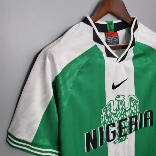 1996 Nigeria Home Shirt - Retro Classic Kits