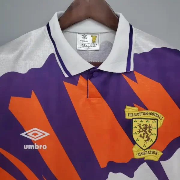 1991-93 Scotland Away Kit - Retro Classic Kits