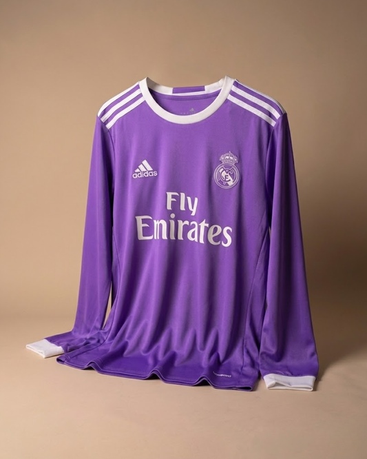Real Madrid 2016-17 Away Kit - Long Sleeve 