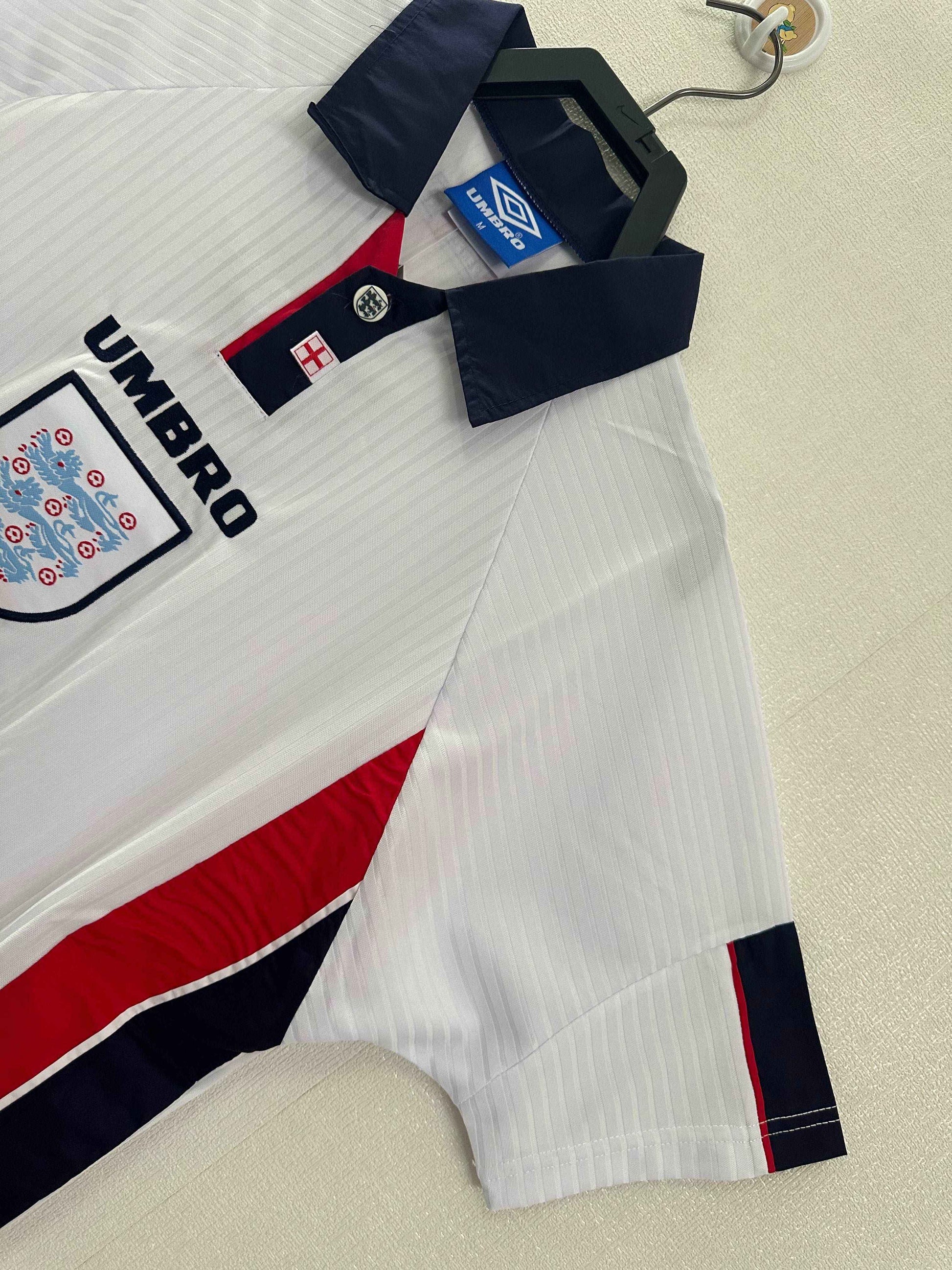 1998 England Home Shirt - Retro Classic Kits