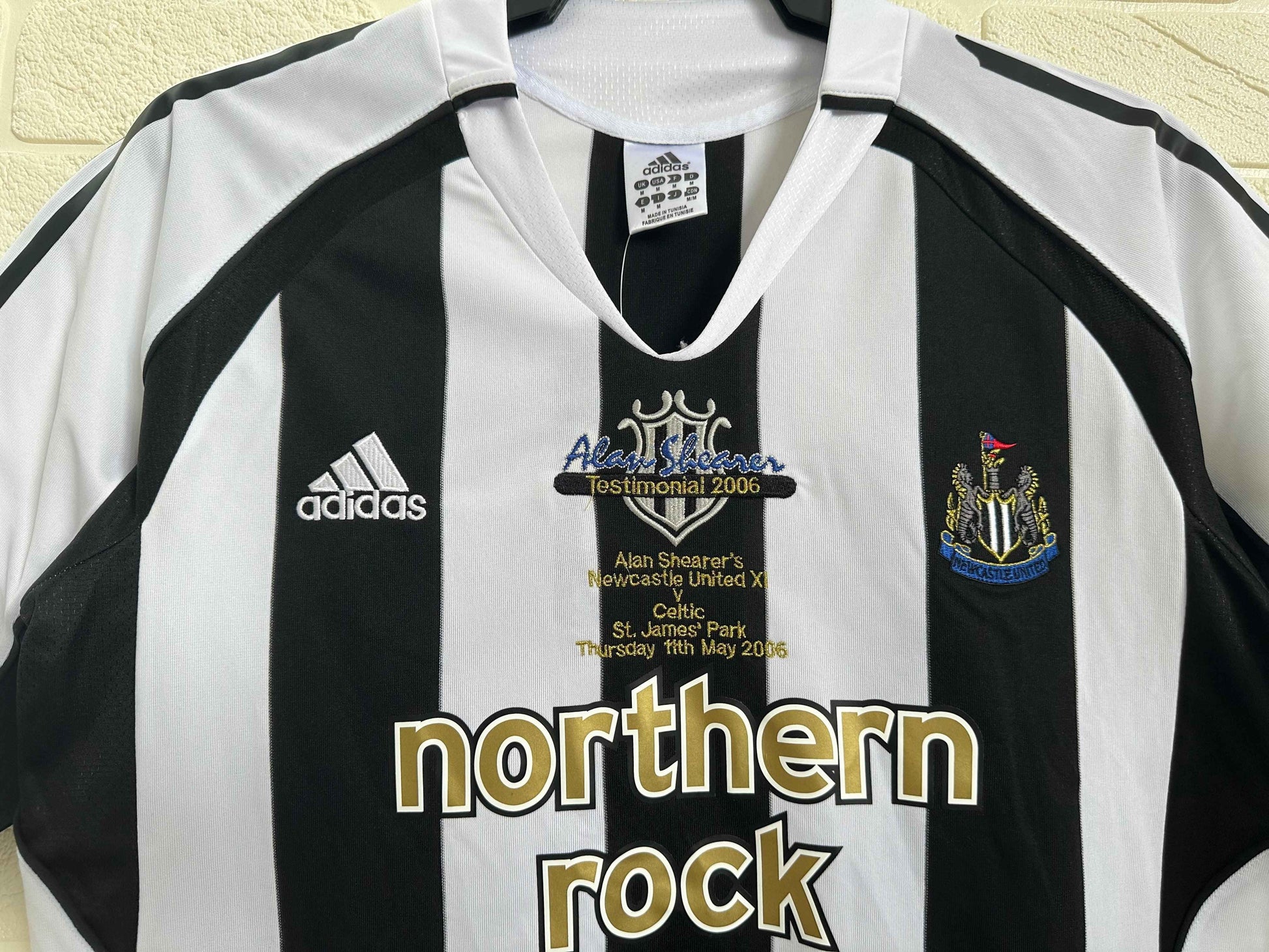 2006 Newcastle United 'Alan Shearer Testimonial' Home Shirt - Retro Classic Kits