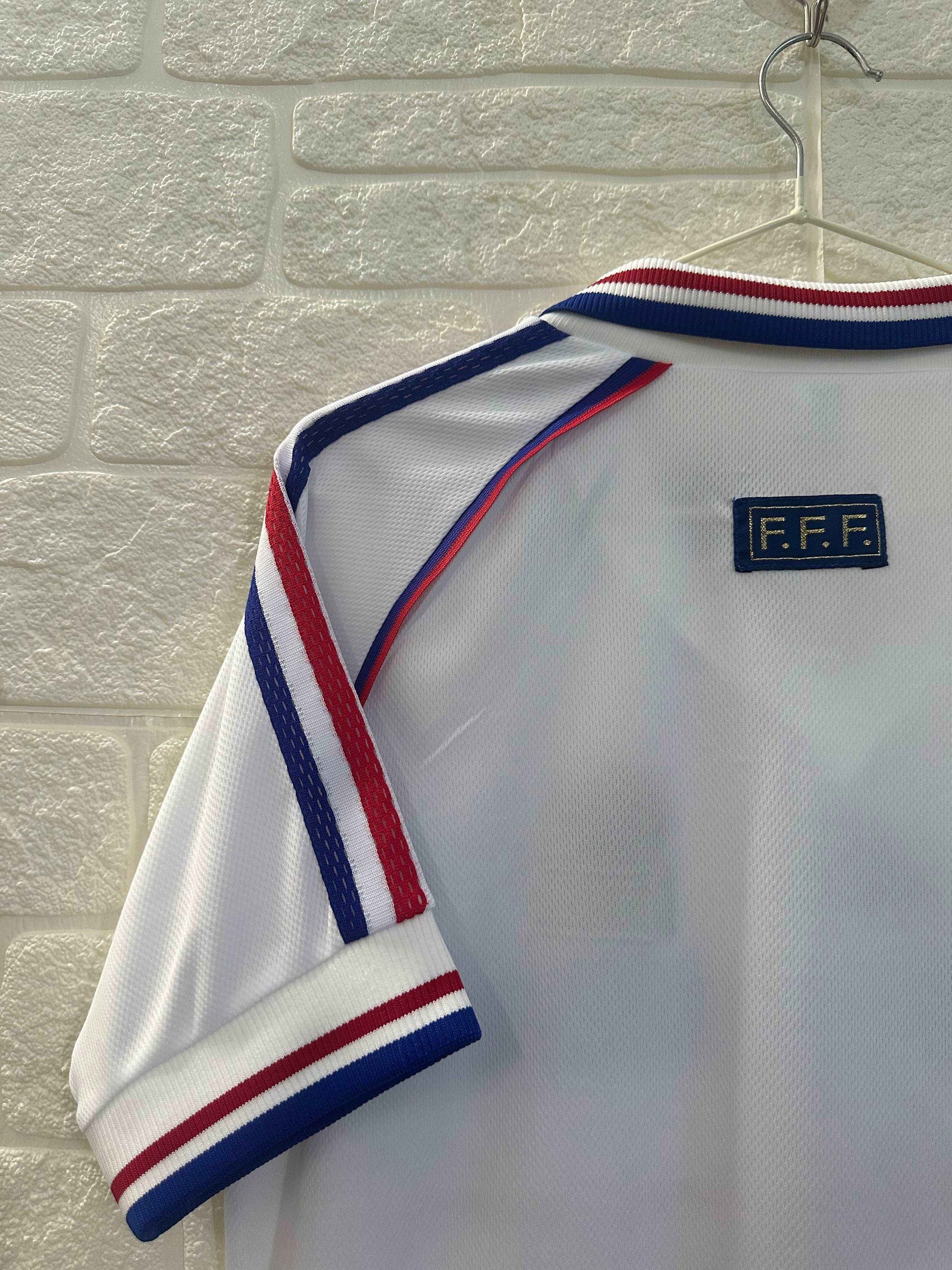 1998 France Away Shirt - Retro Classic Kits