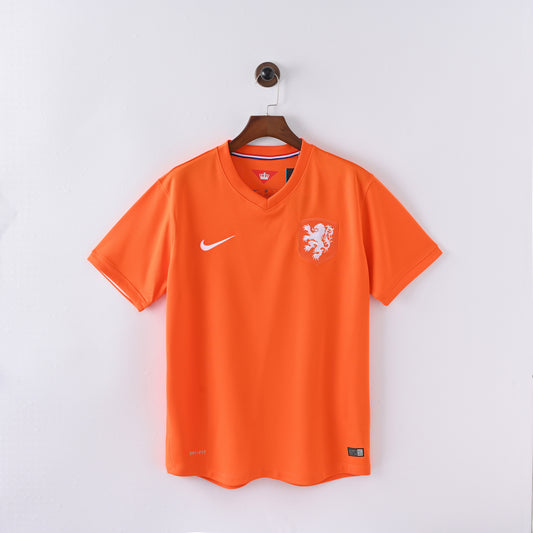 Camiseta local de Países Bajos 2014