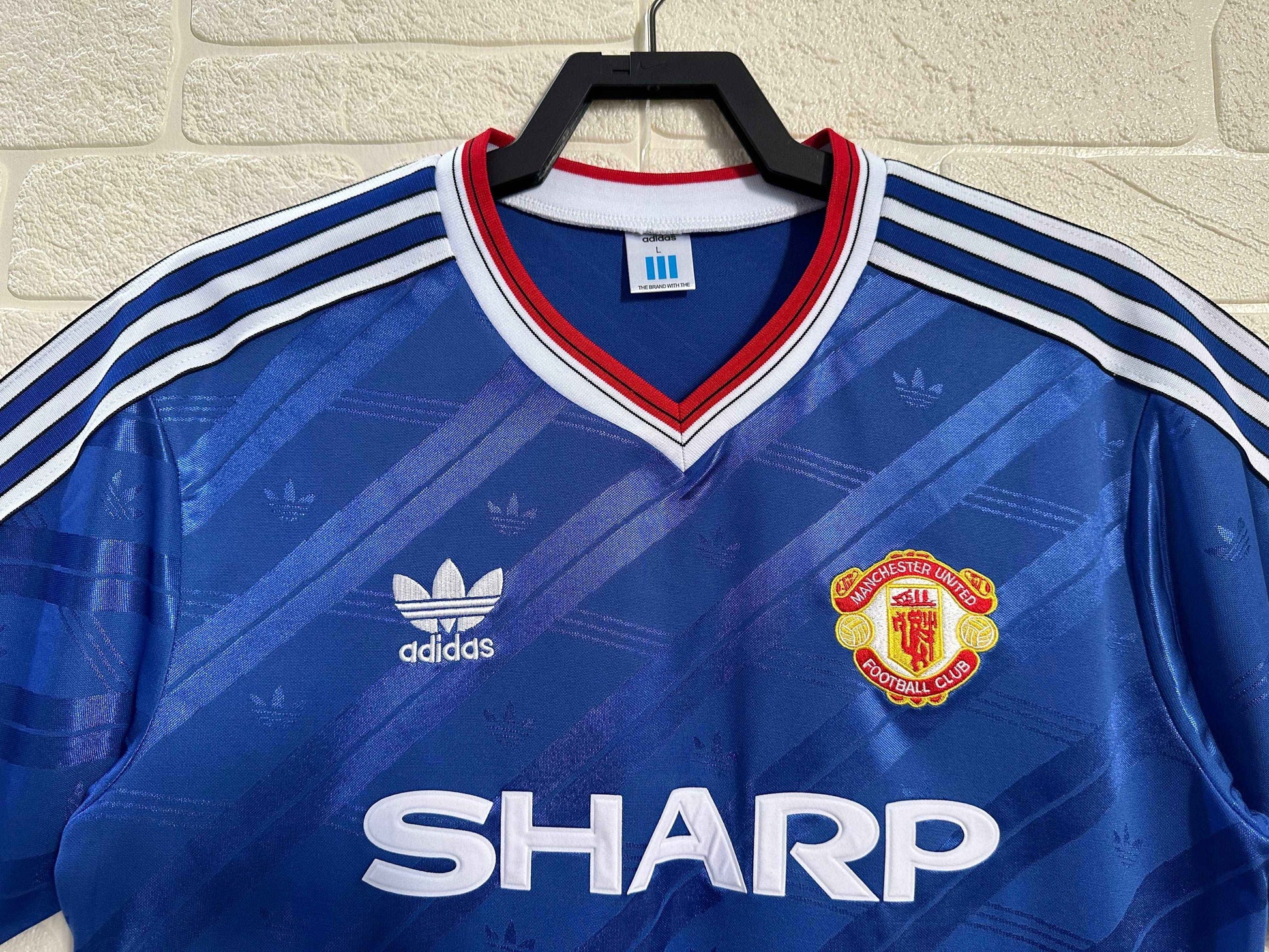 1986-88 Manchester United Away Shirt - Retro Classic Kits