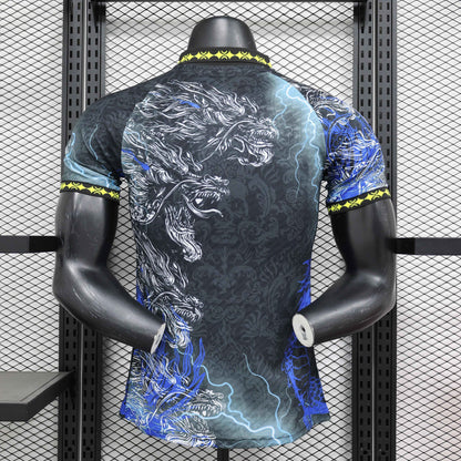 Limited Edition Real Madrid Shirt - Dragon Blue - Kit Legacy