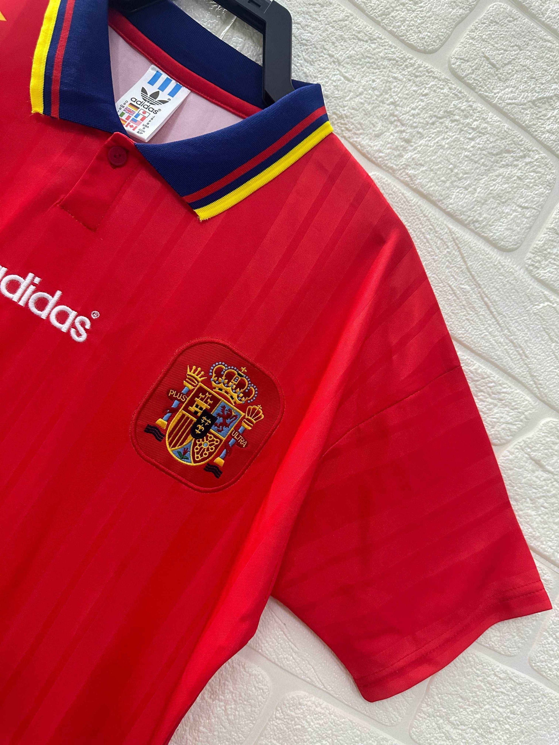 1994 Spain Home Shirt - Retro Classic Kits