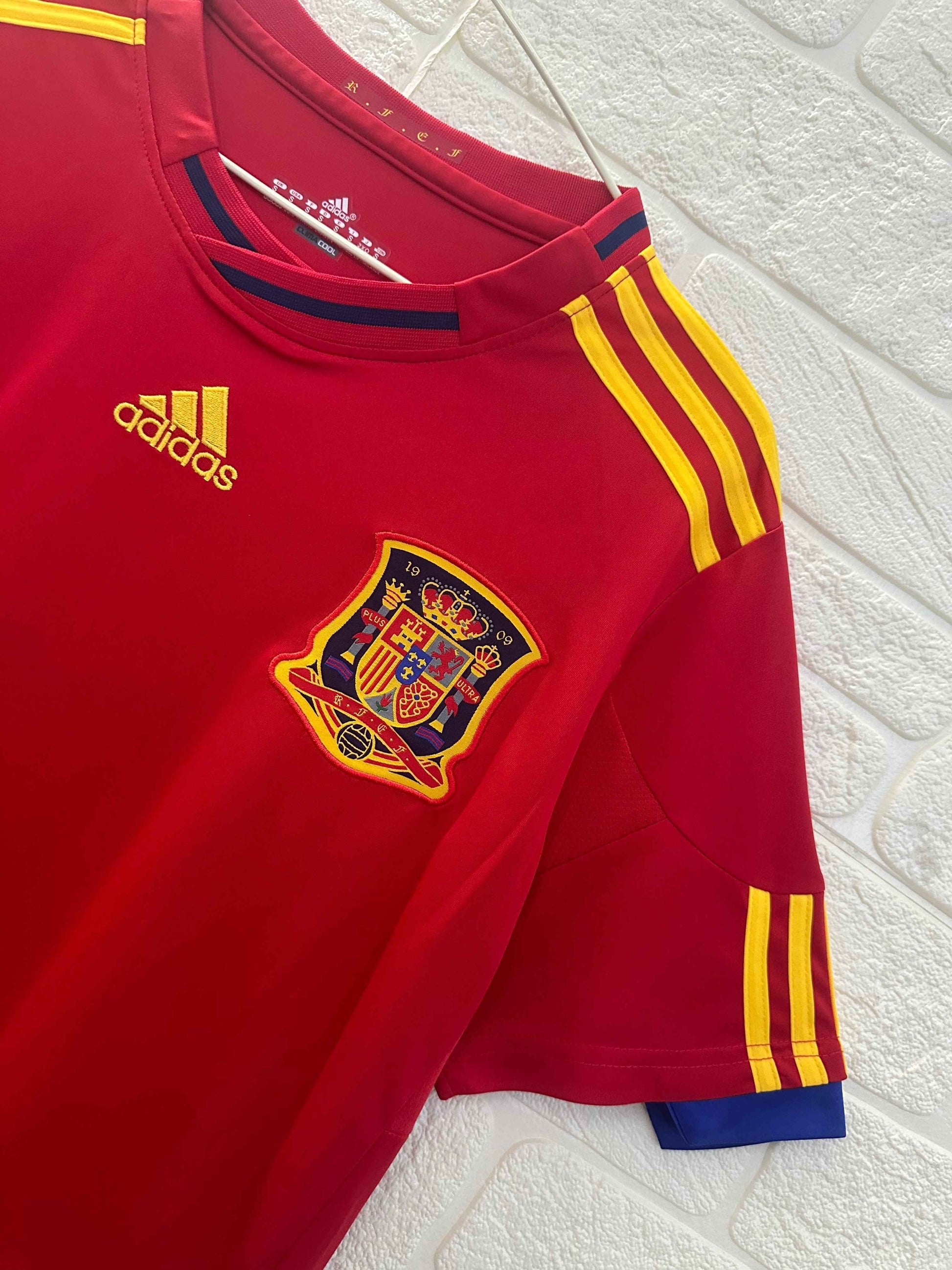 2010 Spain Home Shirt - Retro Classic Kits