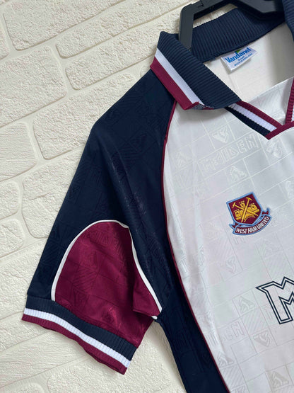 1999-01 West Ham Shirt - Iron Maiden - Retro Classic Kits