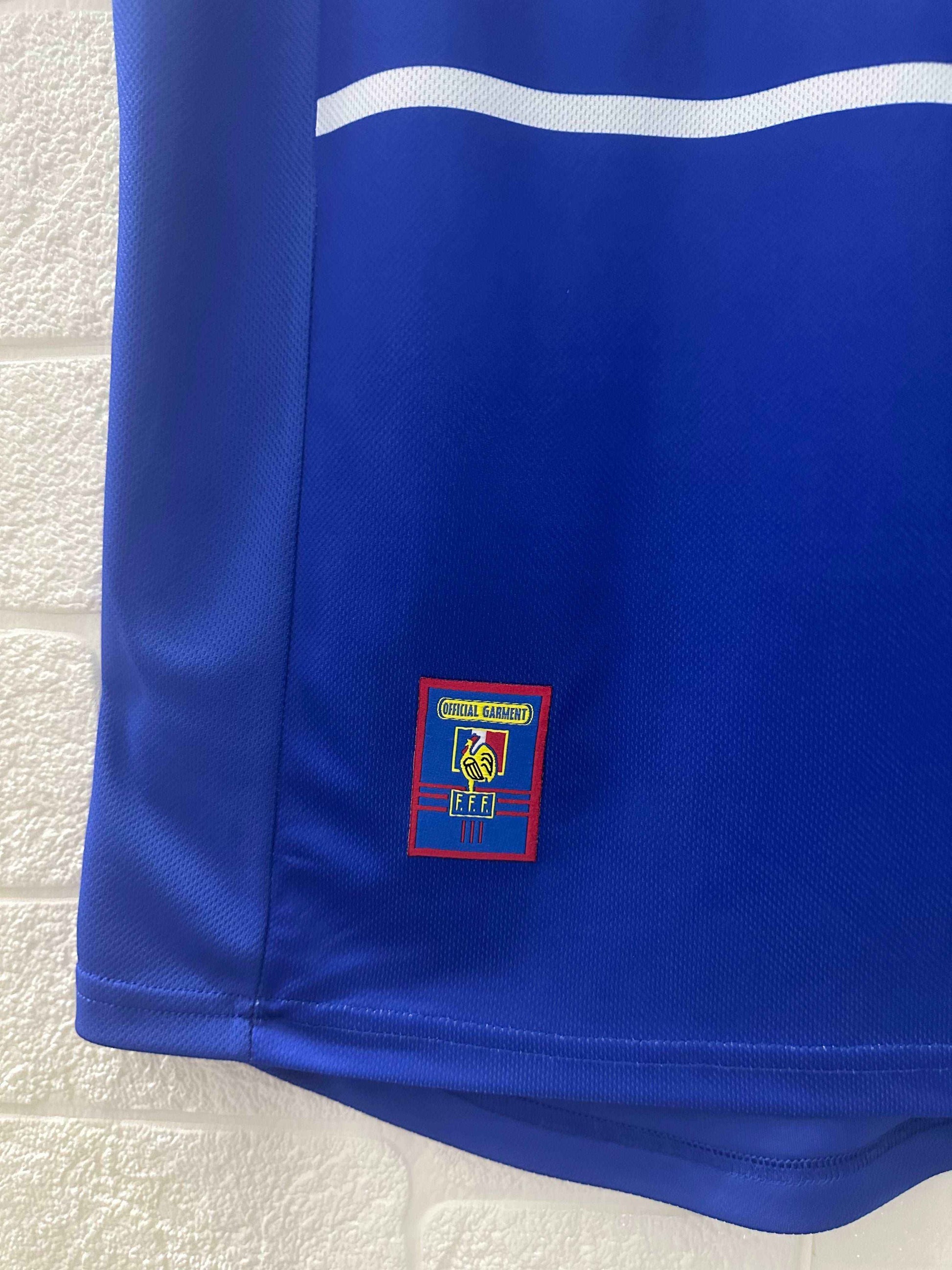 1998 France Home Shirt - Retro Classic Kits