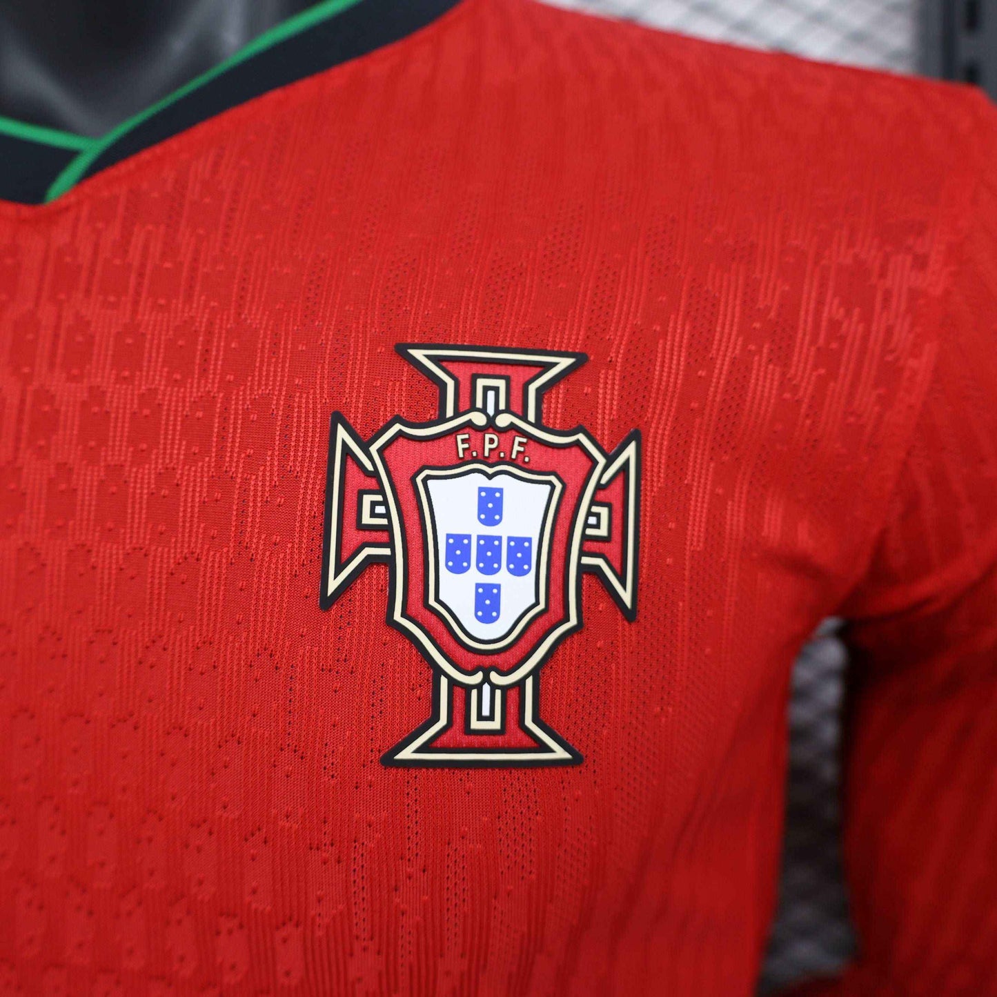 2024 Portugal Home Shirt - Long Sleeve [Player Version] - Retro Classic Kits