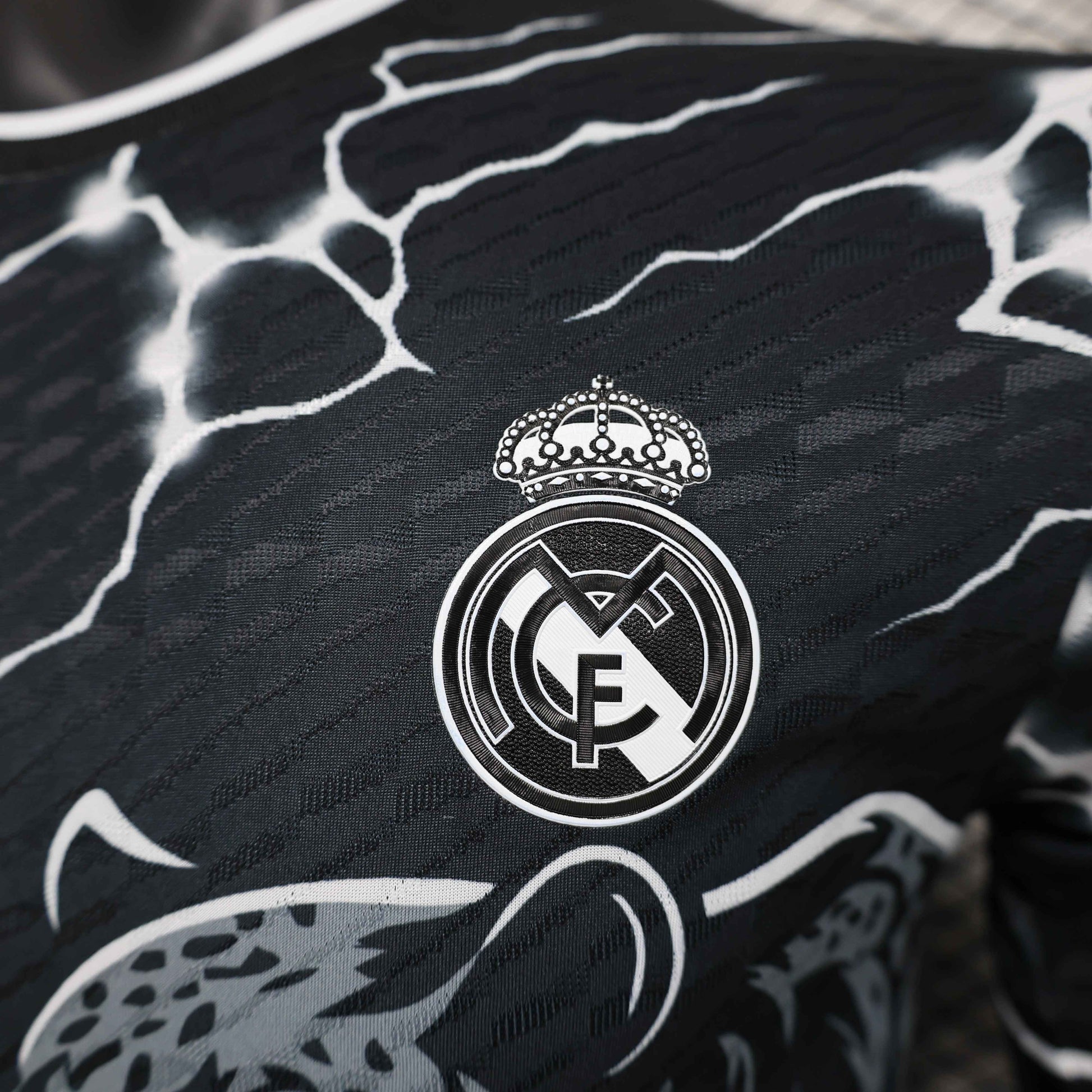 Limited Edition Real Madrid Shirt - Black Panther - Retro Classic Kits