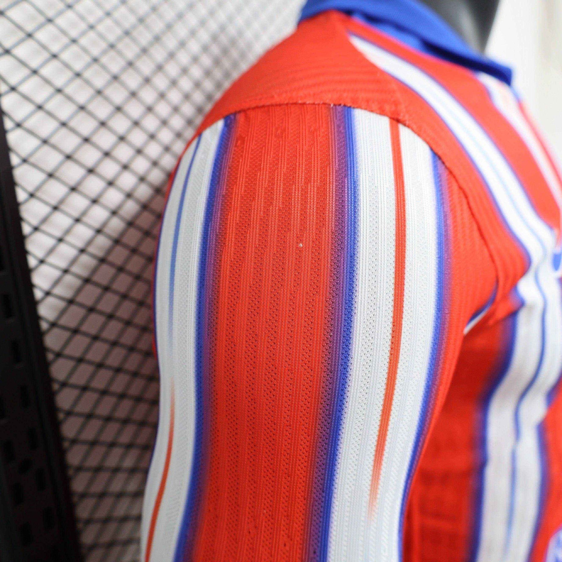 2024-25 Atletico Madrid Home Shirt - Long Sleeve [Player Version] - Retro Classic Kits
