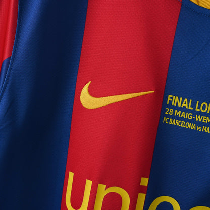 2010-11 FC Barcelona Home Kit - Retro Classic Kits
