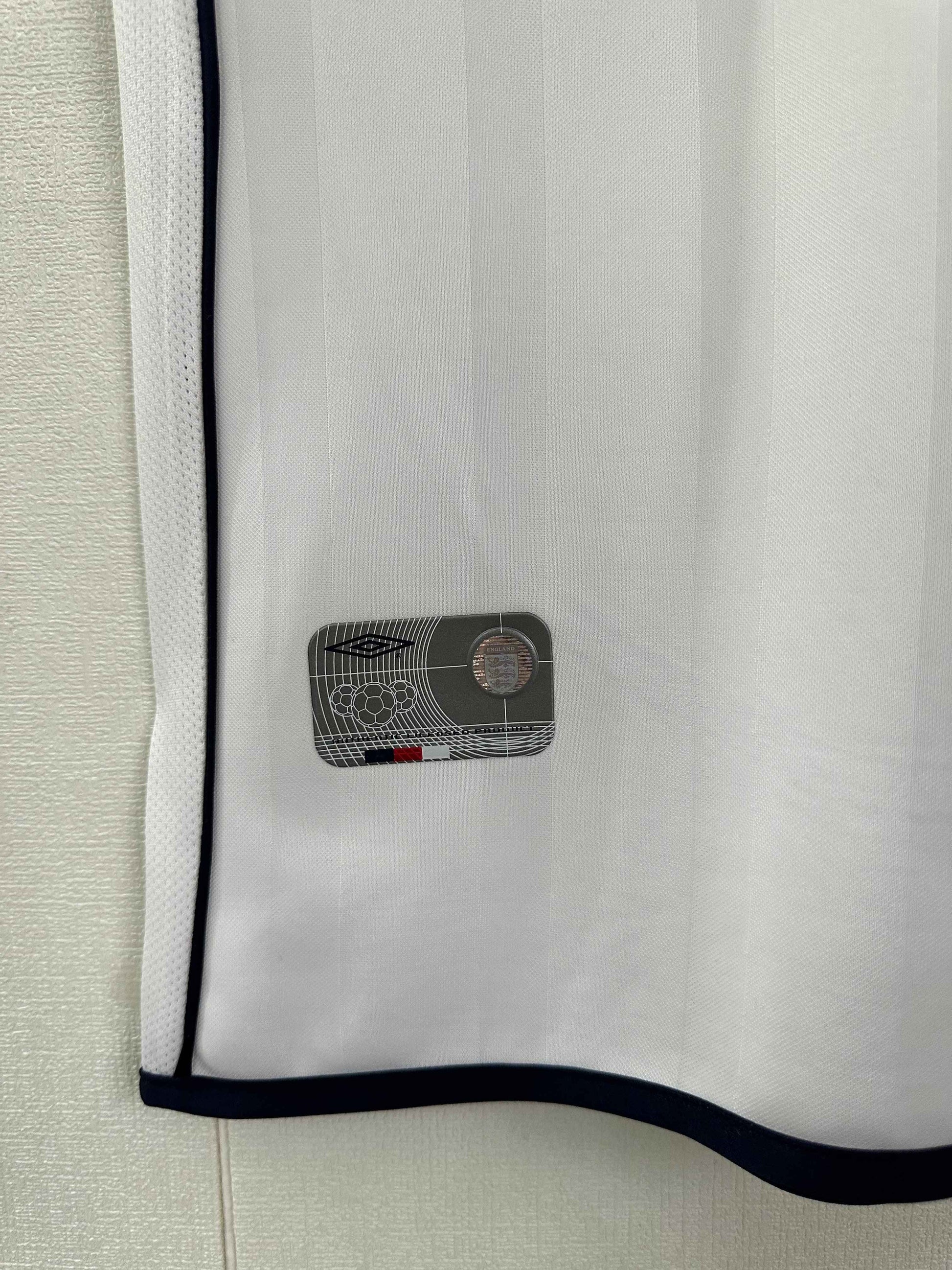 2002 England Home Shirt - Retro Classic Kits