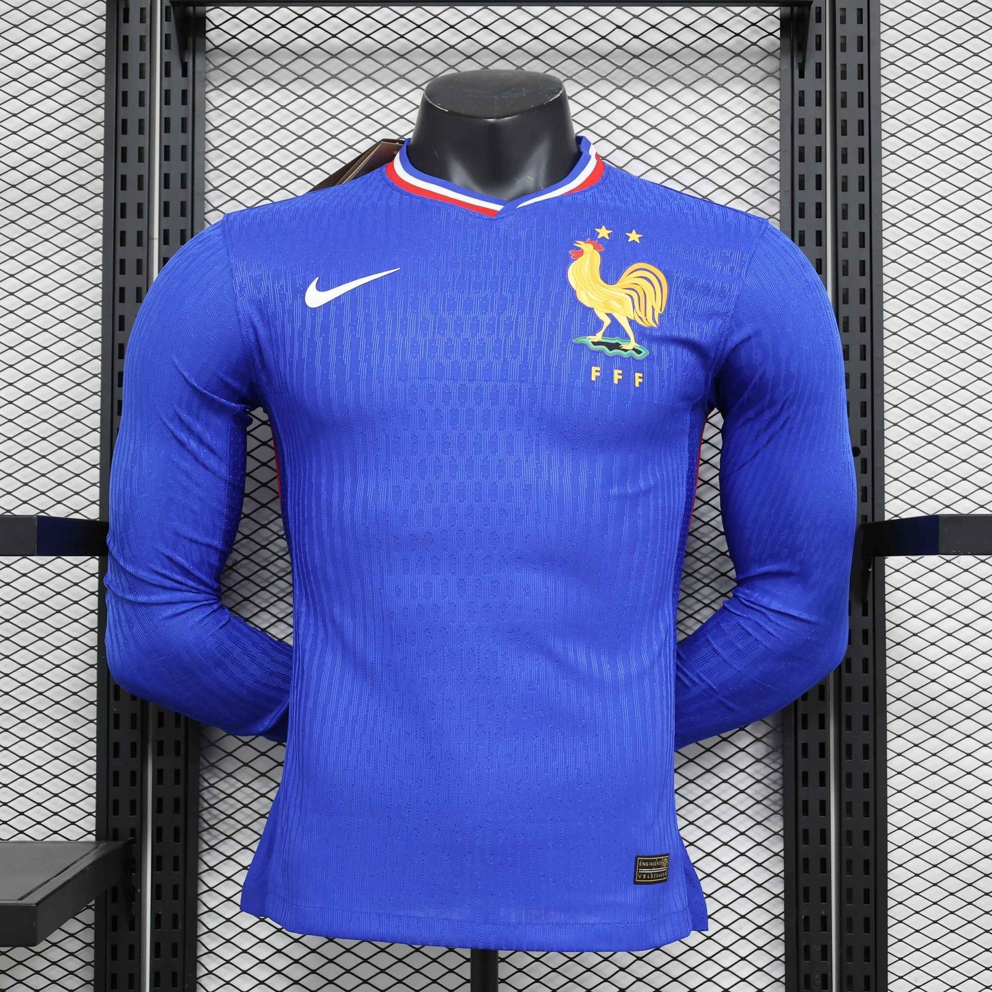2023 France Home Shirt - Long Sleeve - Retro Classic Kits