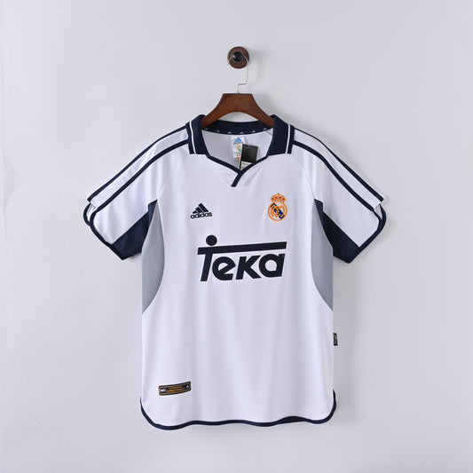 2000-01 Real Madrid Home Kit - Retro Classic Kits