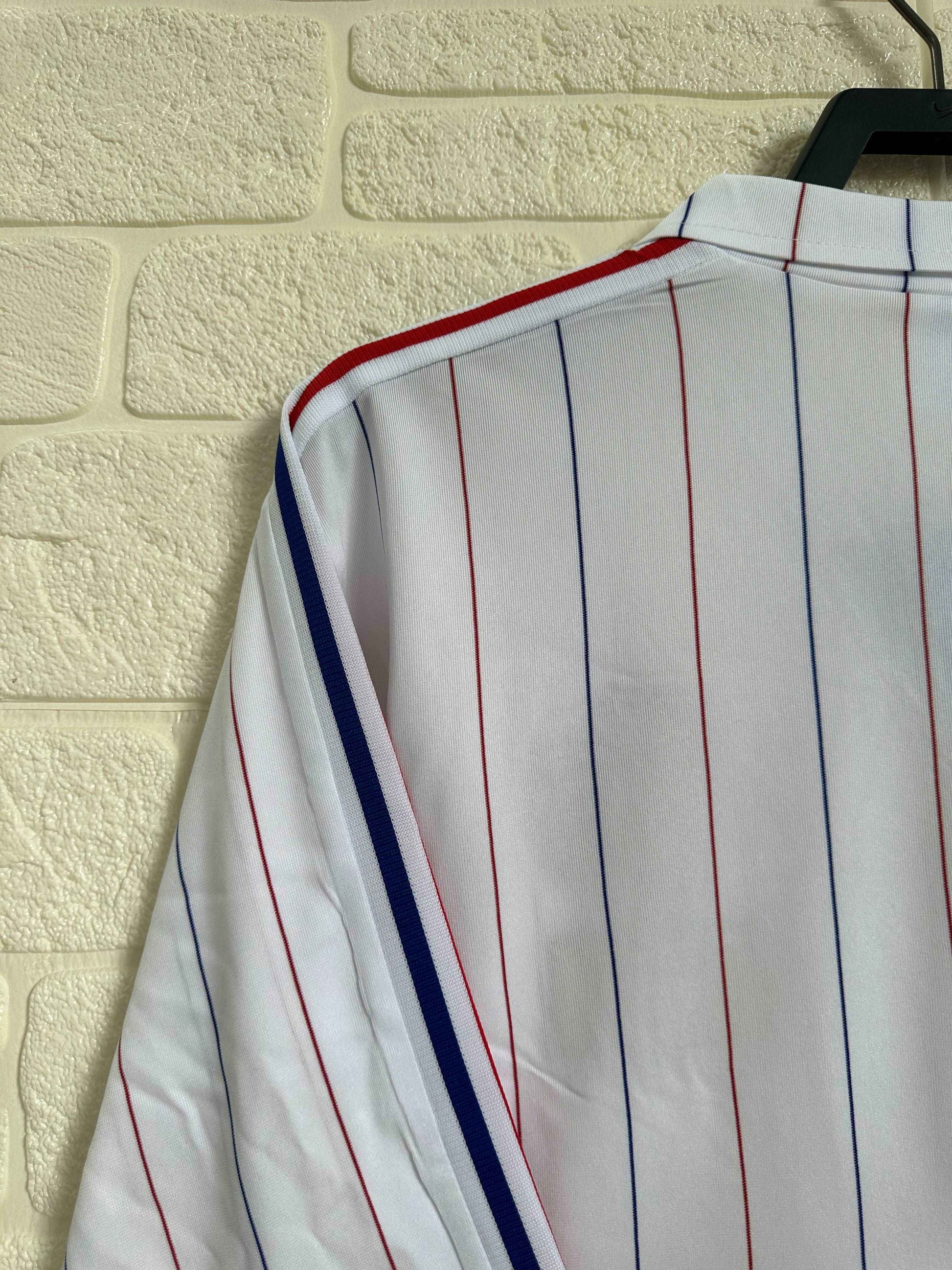 1980-82 France Away Jersey - Long Sleeve - Retro Classic Kits