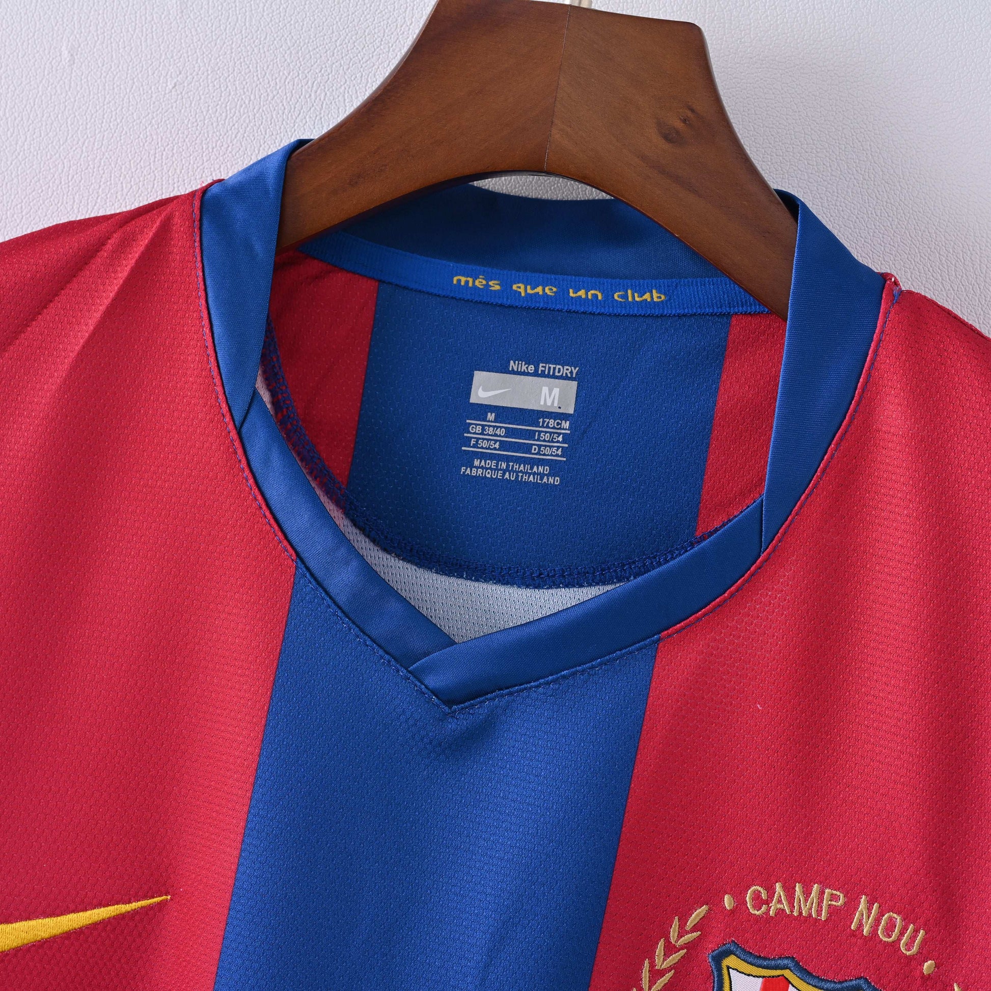 2007-08 FC Barcelona Home Kit - Retro Classic Kits