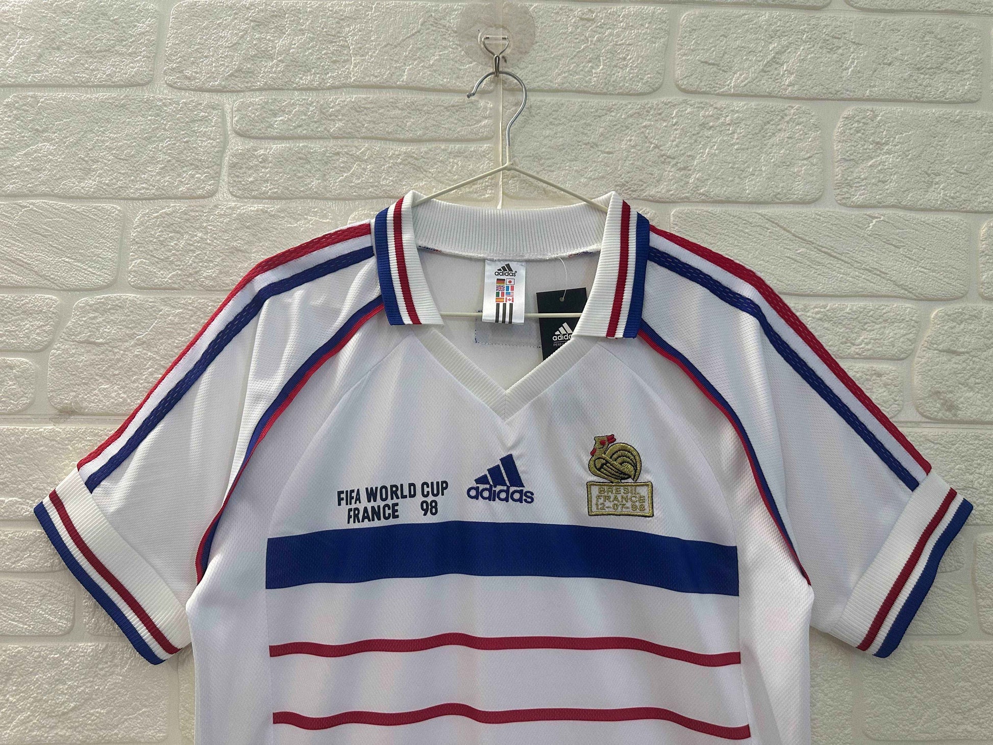 1998 France Away Shirt - Retro Classic Kits
