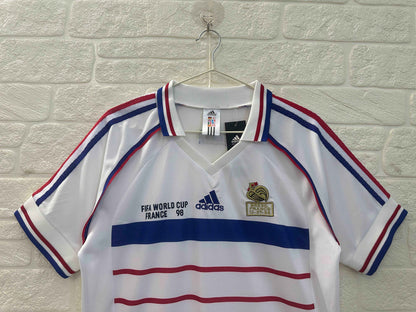 1998 France Away Shirt - Retro Classic Kits