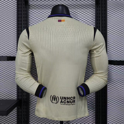 FC Barcelona 2025-26 Away Kit - Long Sleeve 