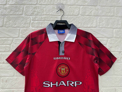 1996-98 Manchester United Home Shirt - Kit Legacy