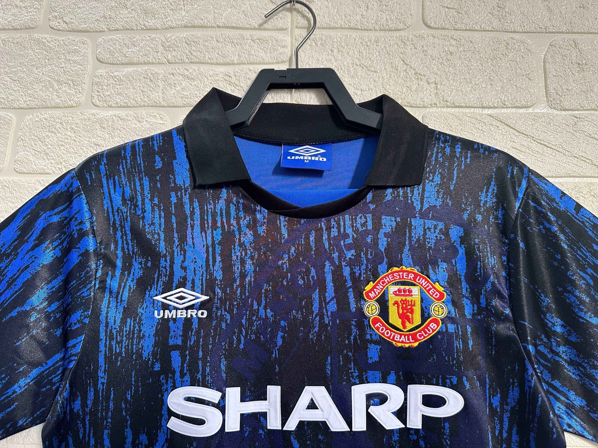 1992-93 Manchester United Away Shirt - Retro Classic Kits