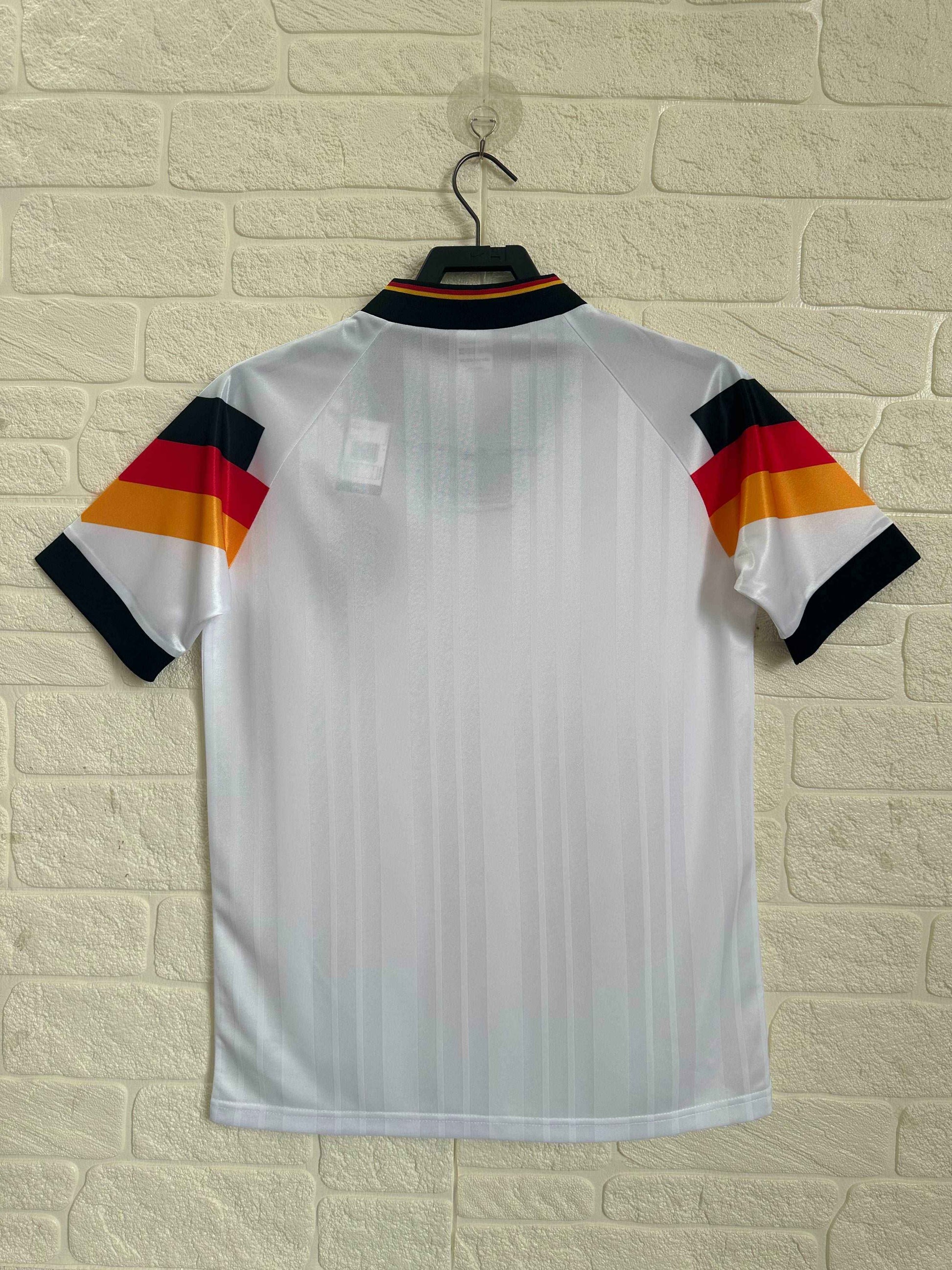 1992 Germany Home Shirt - Retro Classic Kits