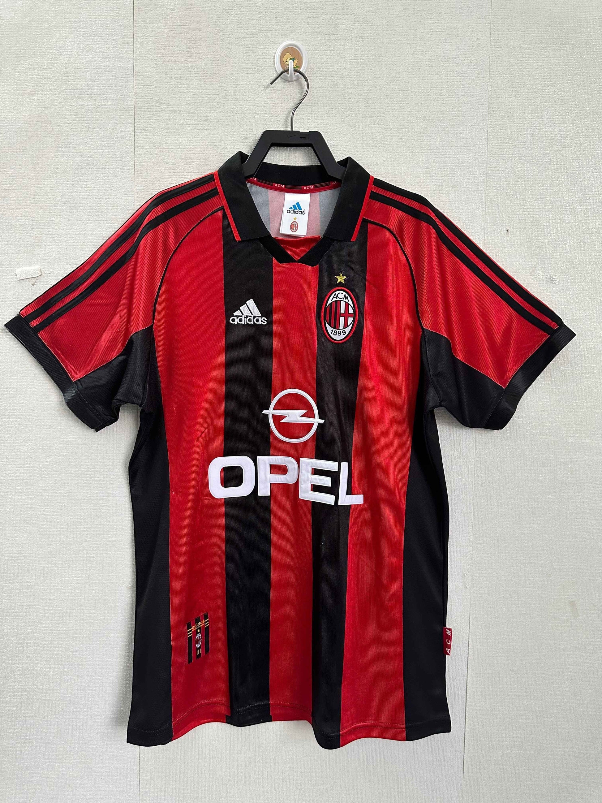 1998-99 AC Milan Home Shirt - Kit Legacy