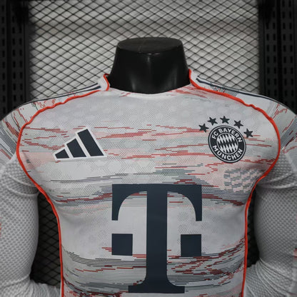 Bayern Munich 2025-26 Away Kit - Long Sleeve 