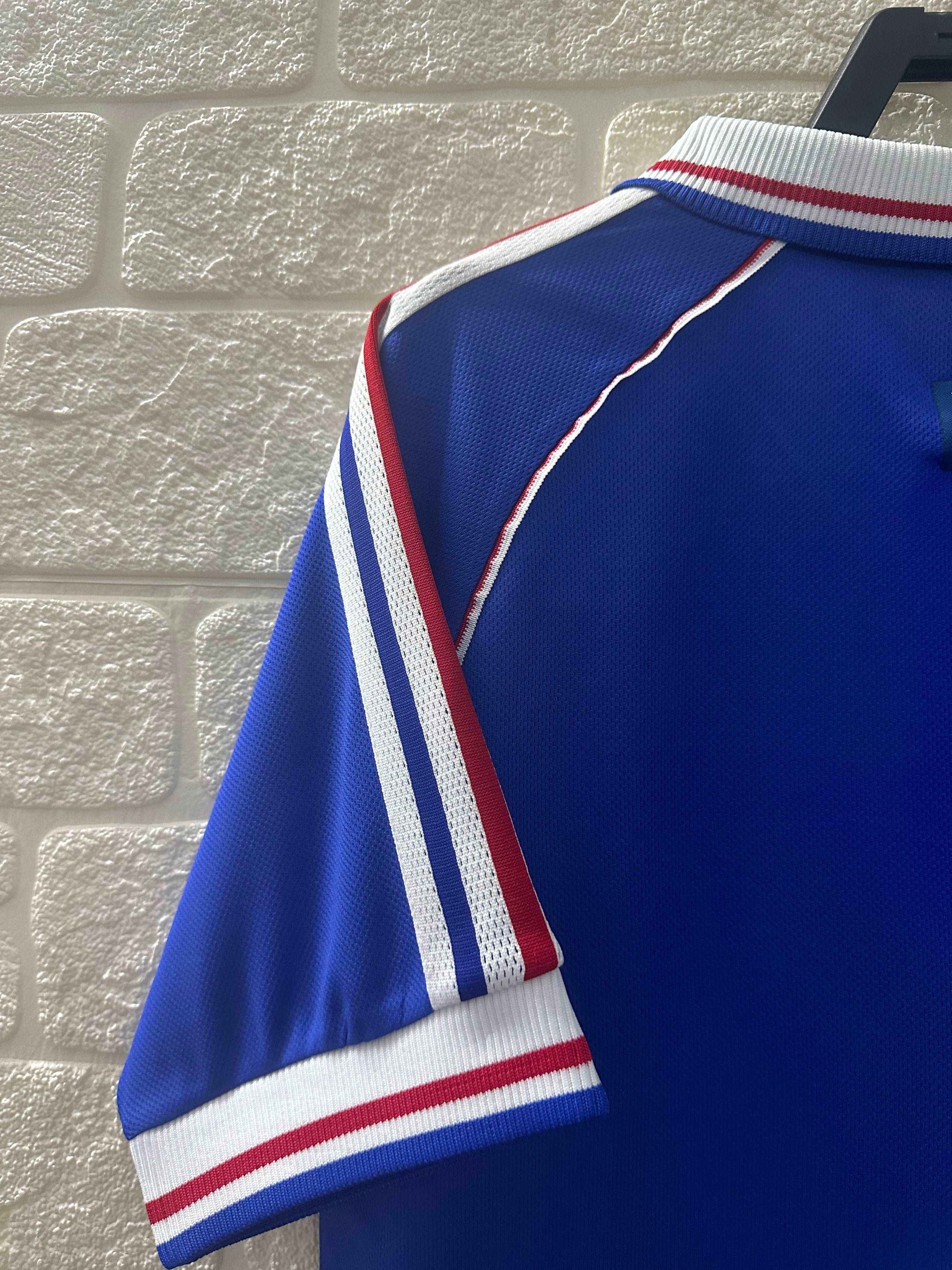 1998 France Home Shirt - Retro Classic Kits