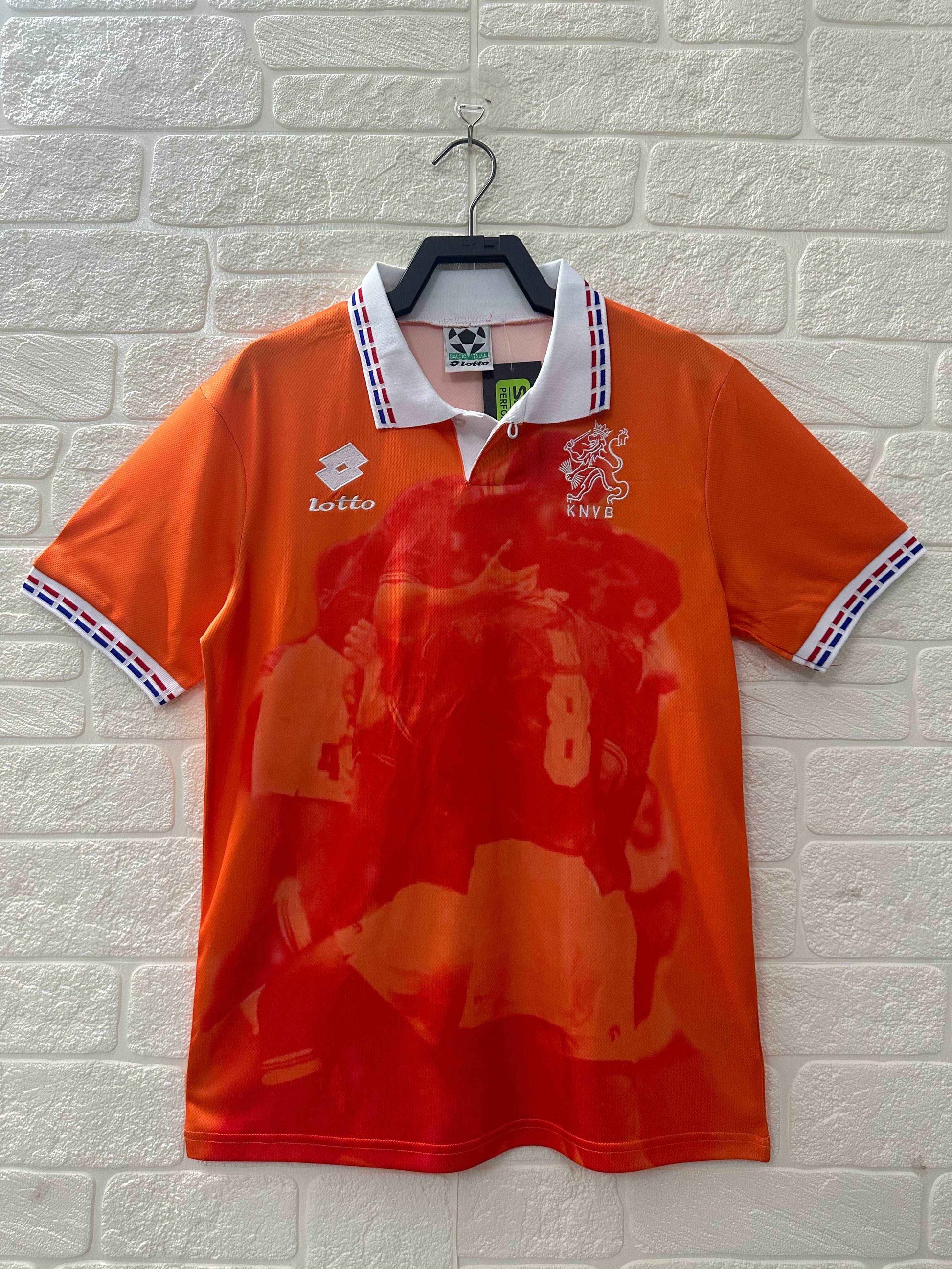 1996 Netherlands Home Shirt - Retro Classic Kits