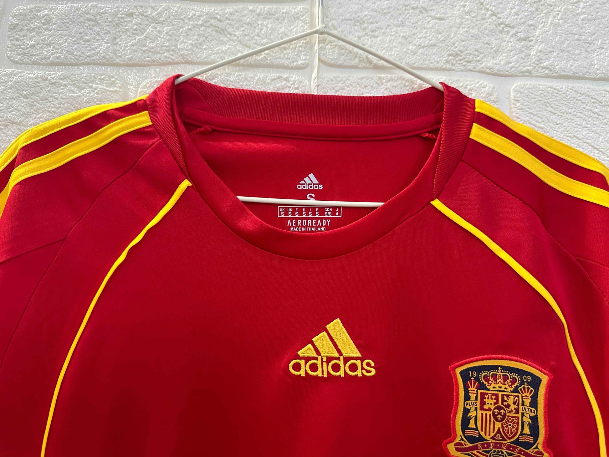 2008 Spain Home Shirt - Retro Classic Kits