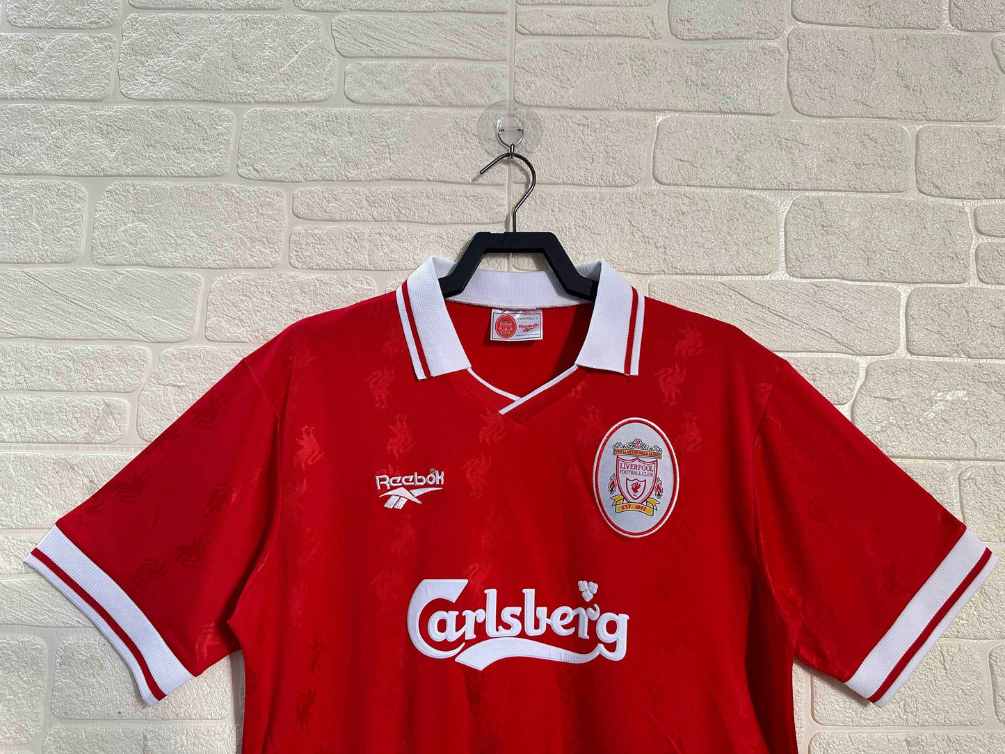1996-97 Liverpool Home Shirt - Retro Classic Kits