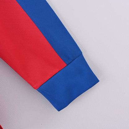 2010-11 FC Barcelona Home Kit - Long Sleeve - Retro Classic Kits