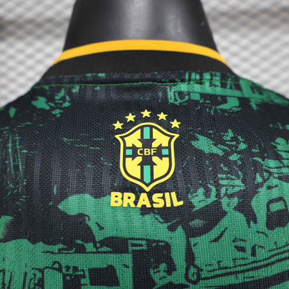 Limited Edition Brazil Shirt - Green - Retro Classic Kits
